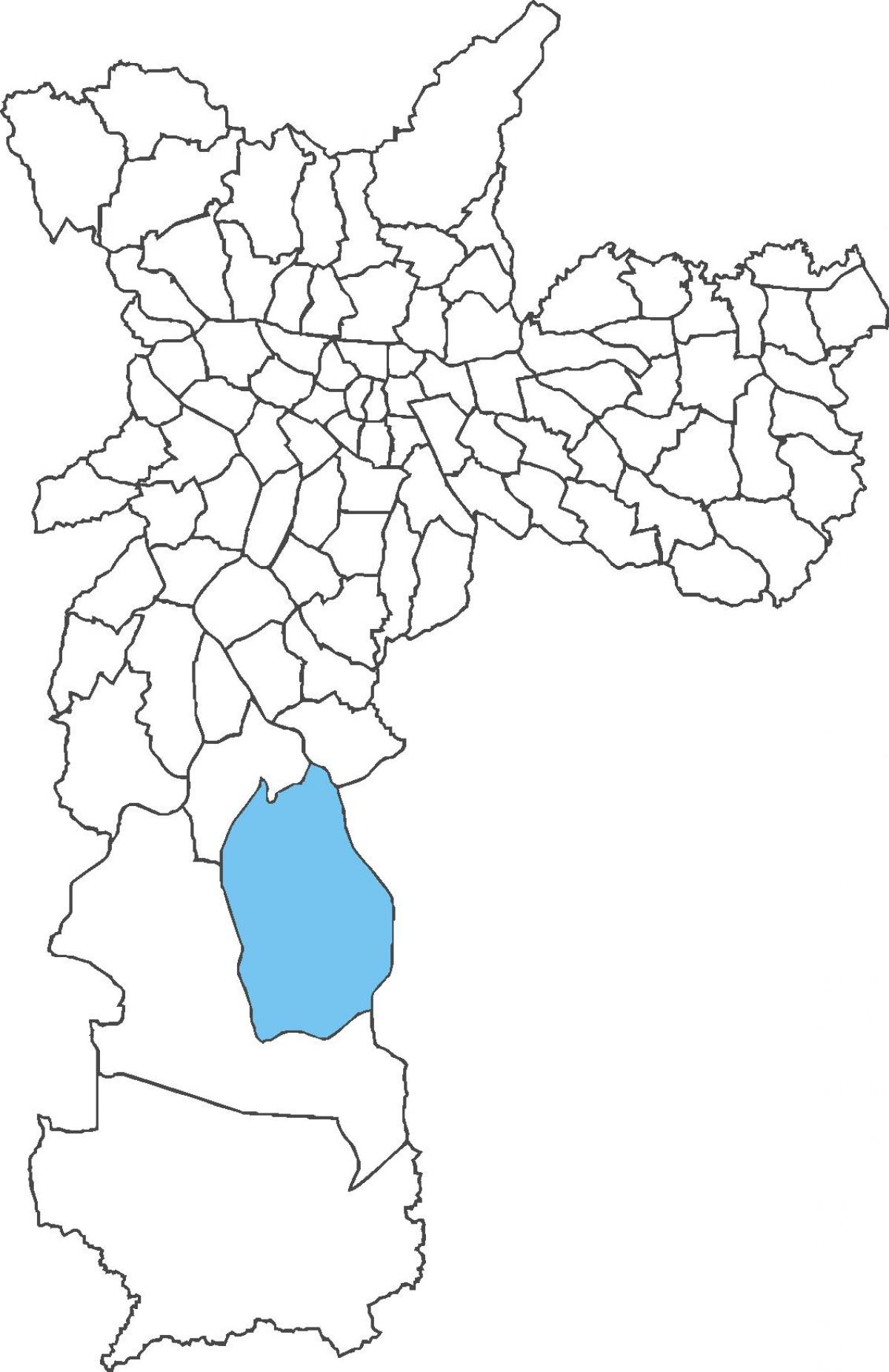 地図Grajaú地区