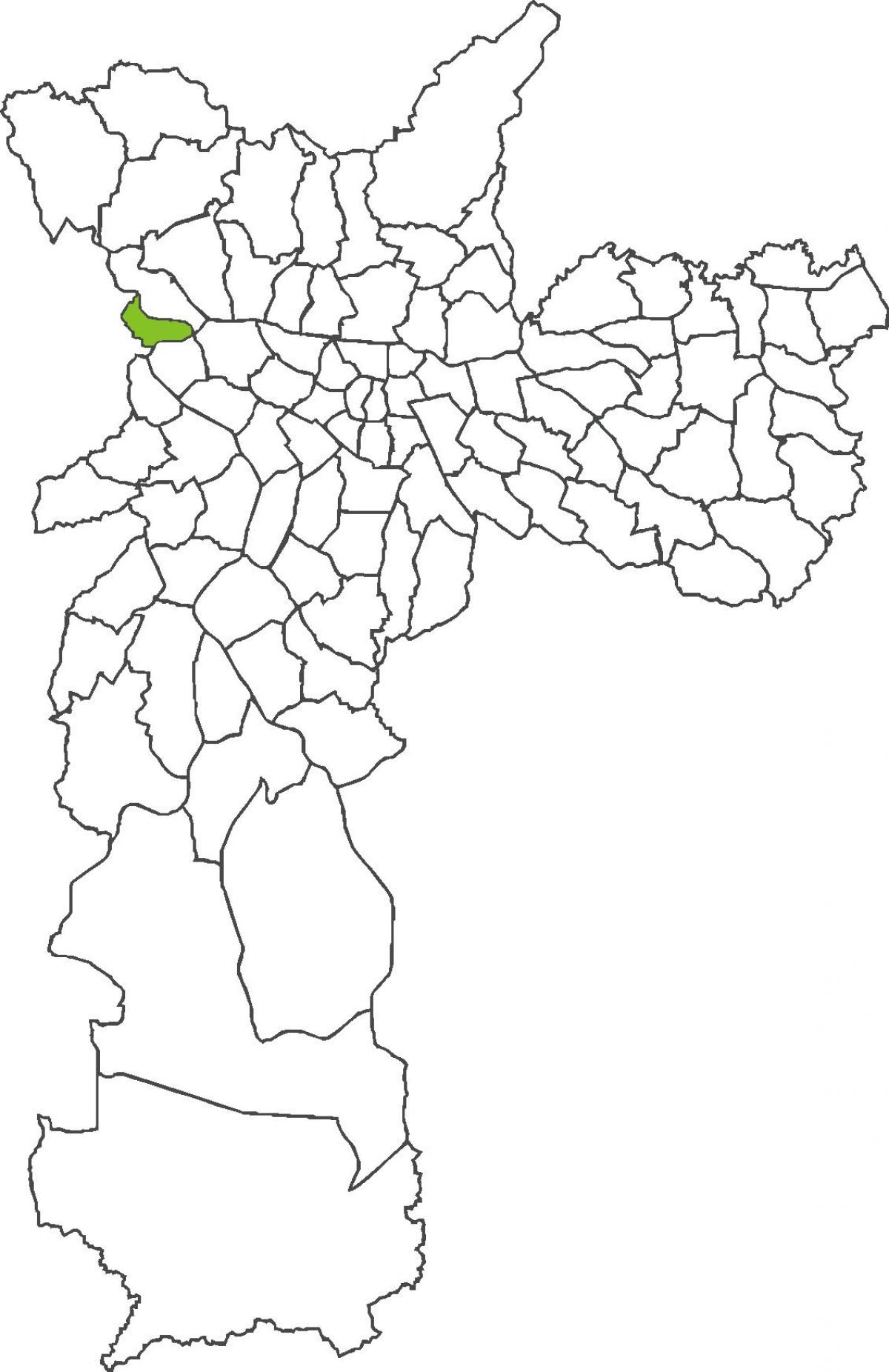 地図Jaguara地区