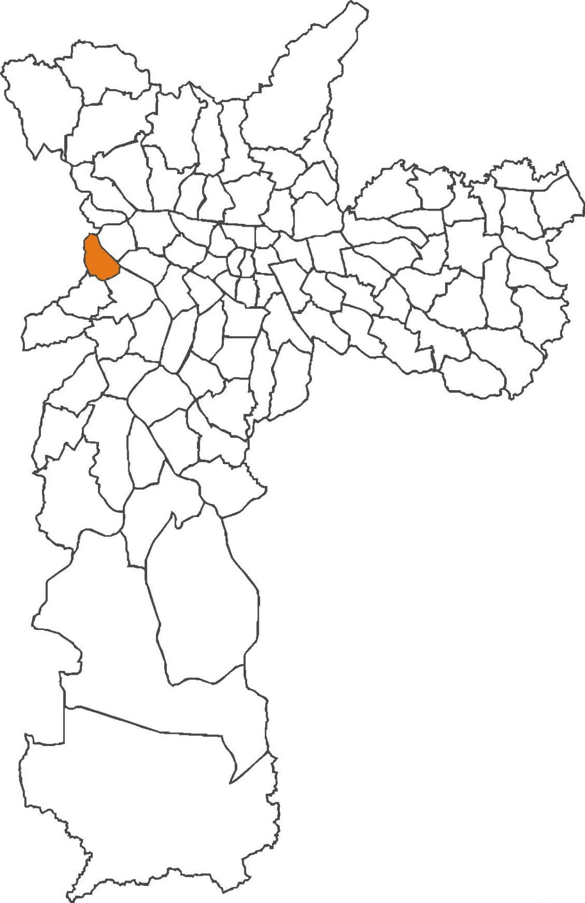 地図Jaguaré地区
