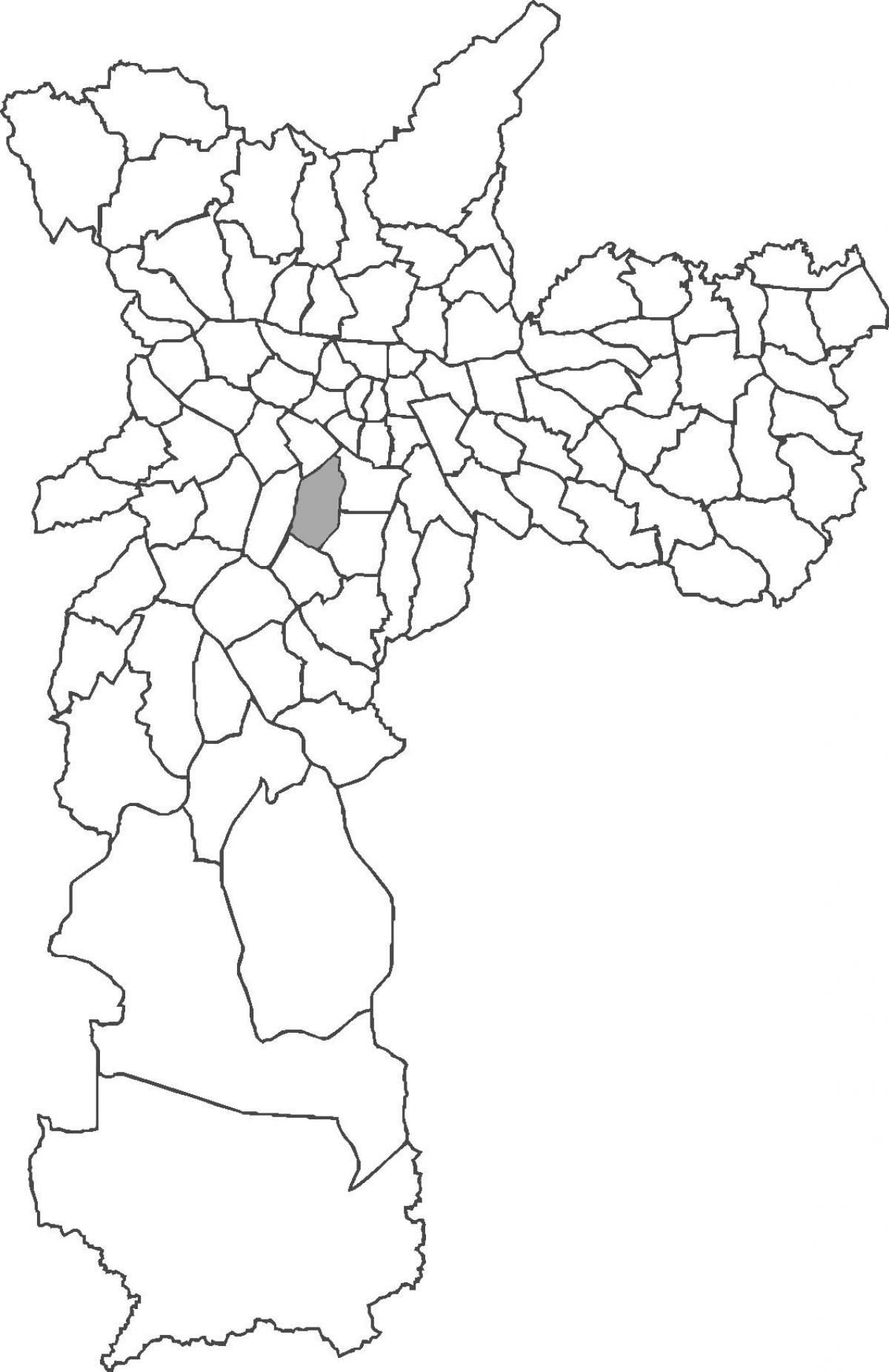 地図Moema地区