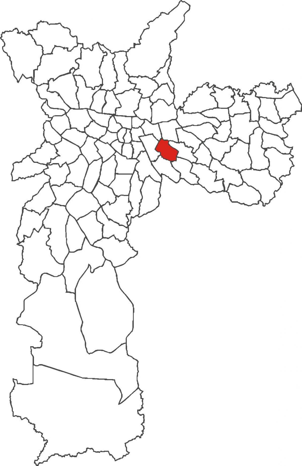 地図Águaラサ地区