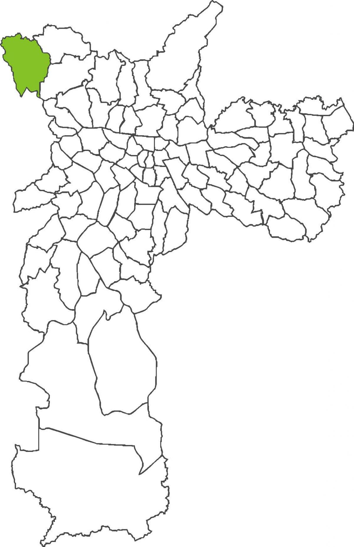 地図のアニャンゲイラ地区