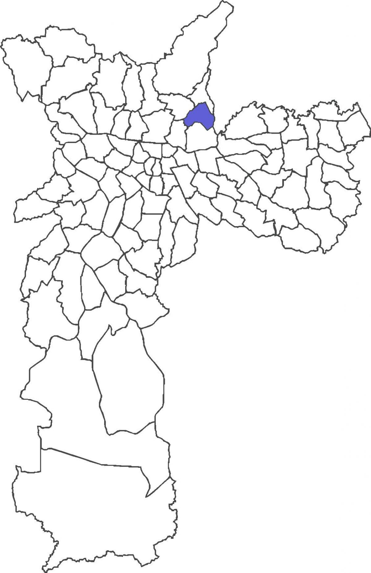 地図のヴィラMedeiros地区