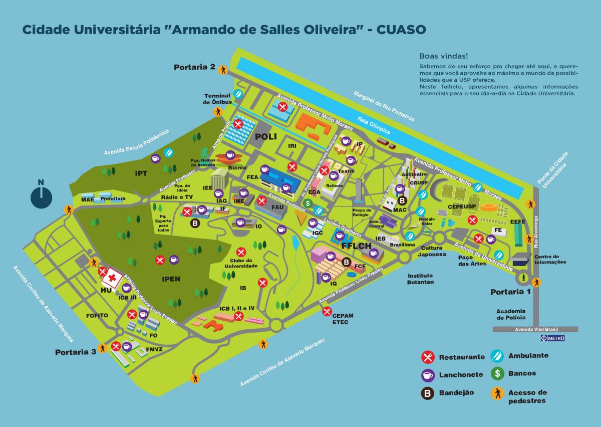 地図の大学Armandoデイレコサレスオリヴェイラ-CUASO