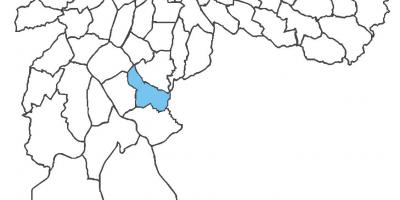 地図Cidade Ademar地区