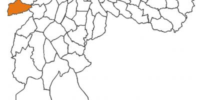 地図Raposo Tavares地区
