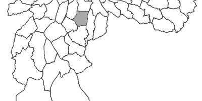 地図Saúde地区