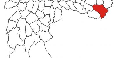 地図のイグテアミ地区地区