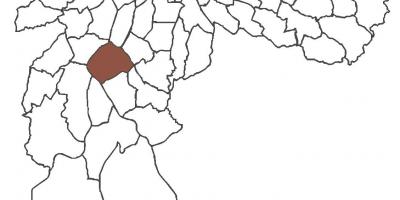 地図のサントアマロ地区