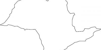 地図サンパウロのベクトル