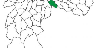 地図のヴィラPrudente地区
