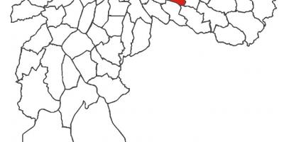 地図のヴィラフォーモサ地区