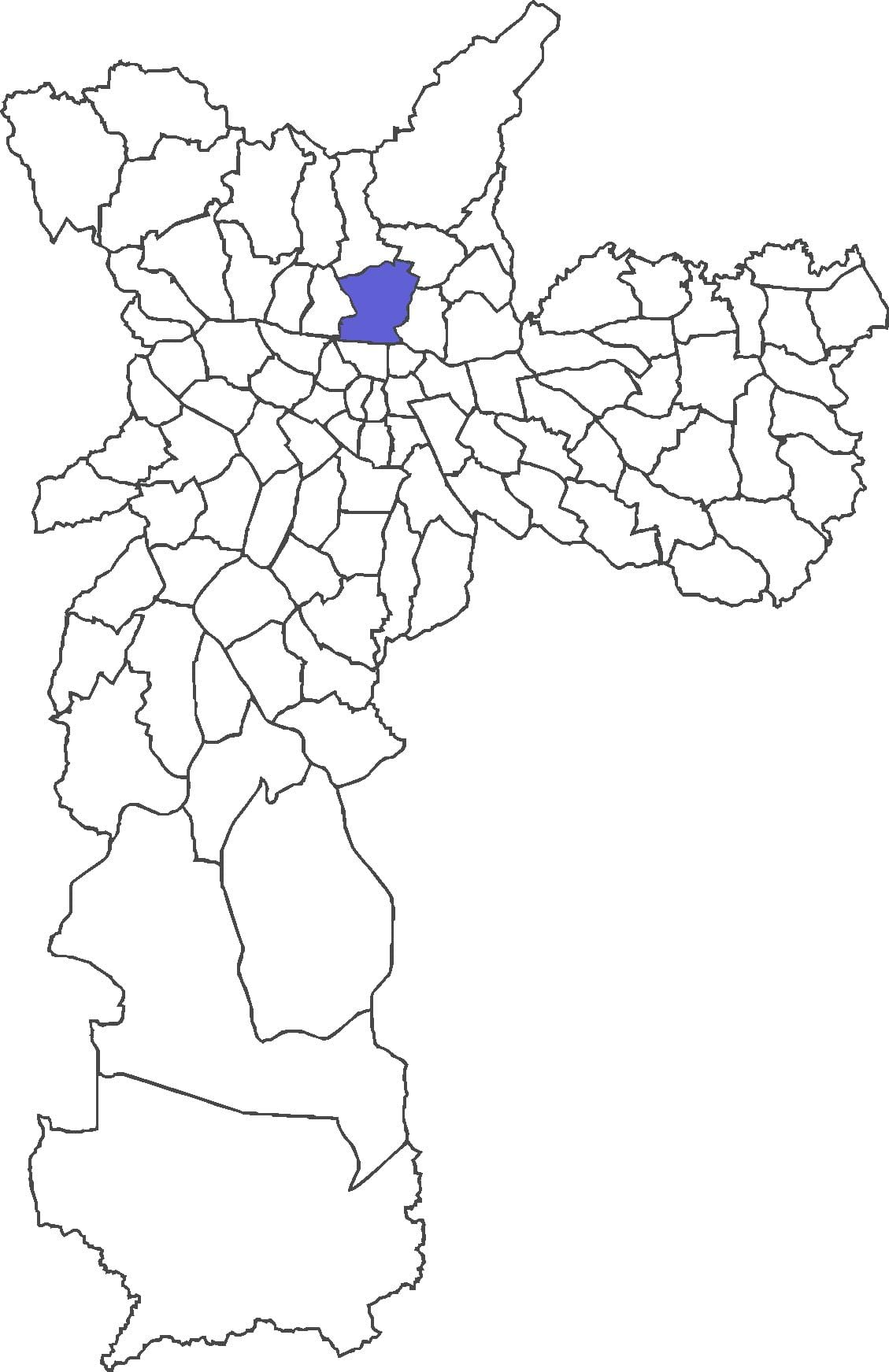 地図のサンタナ地区