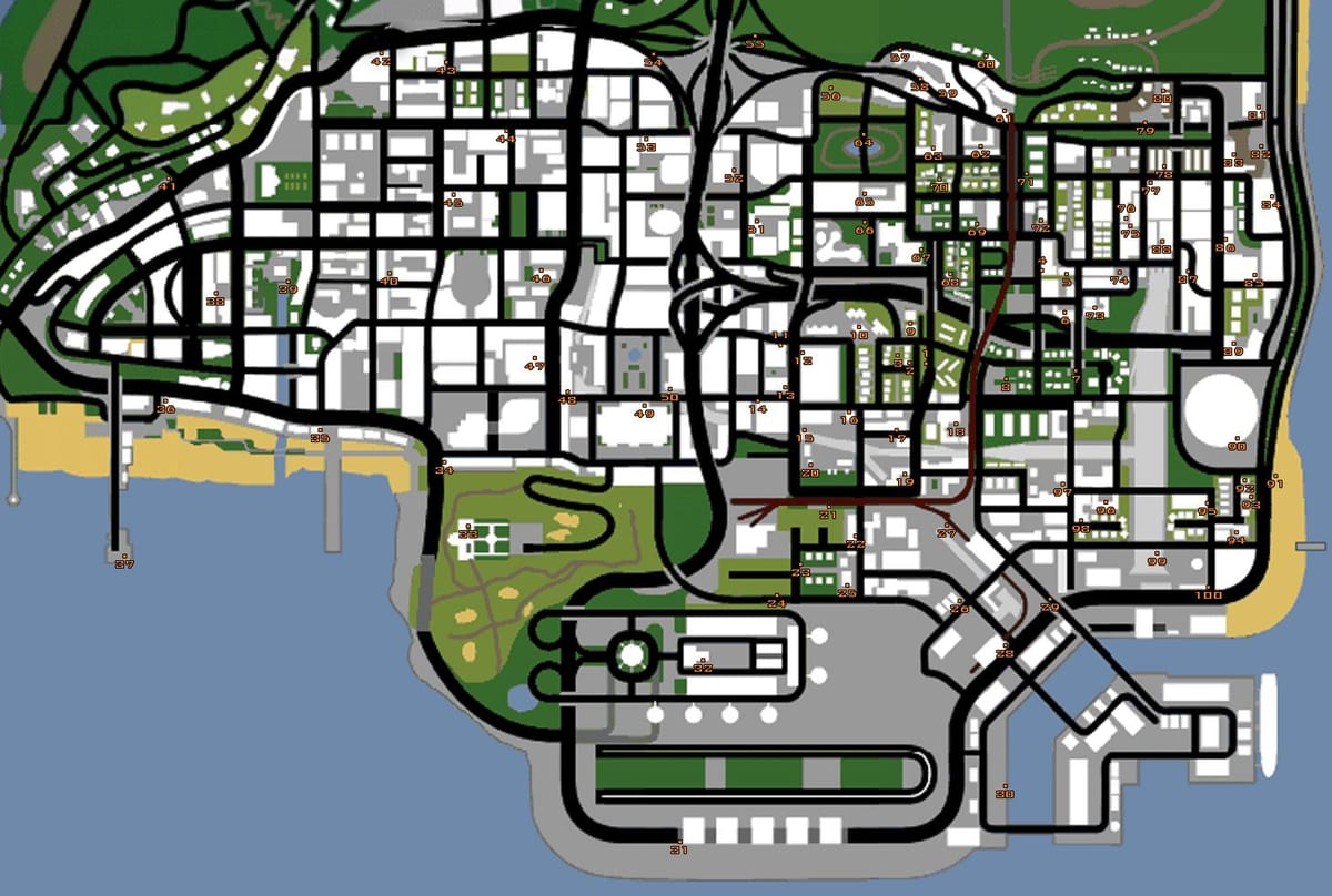 地図サンパウロpichação