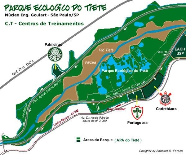 地図のチエテ生態公園