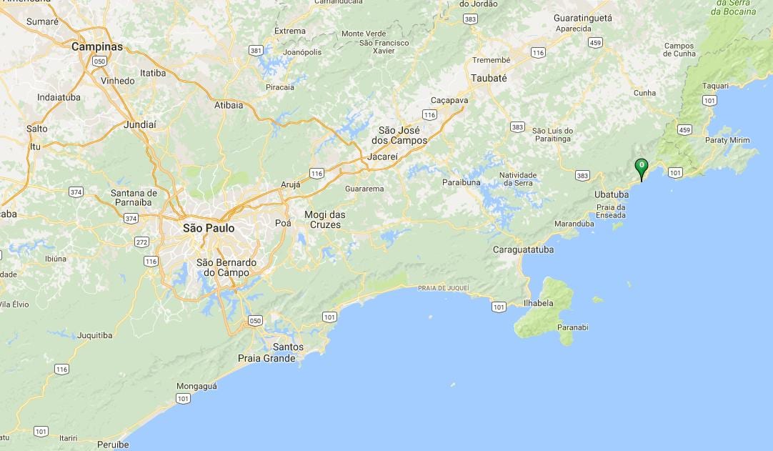地図のビーチフェリックス-