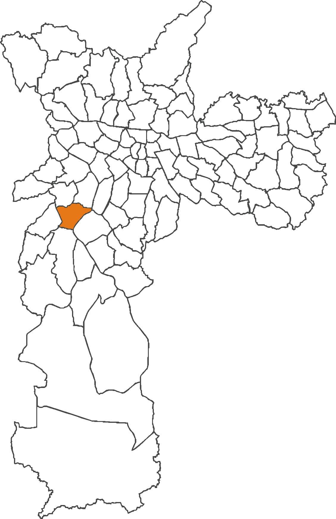 地図のヴィラ地区Andrade