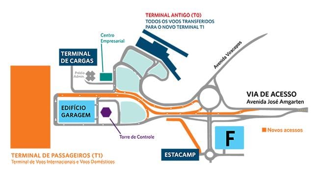 地図国際空港駐車場
