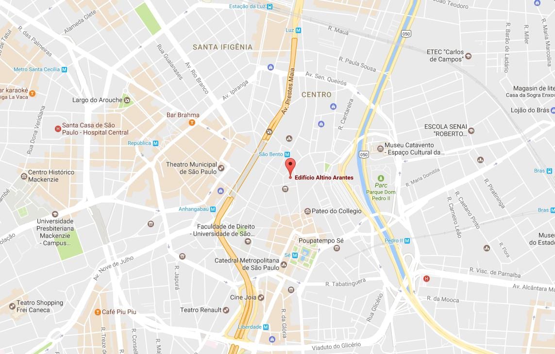 地図Altino Arantes