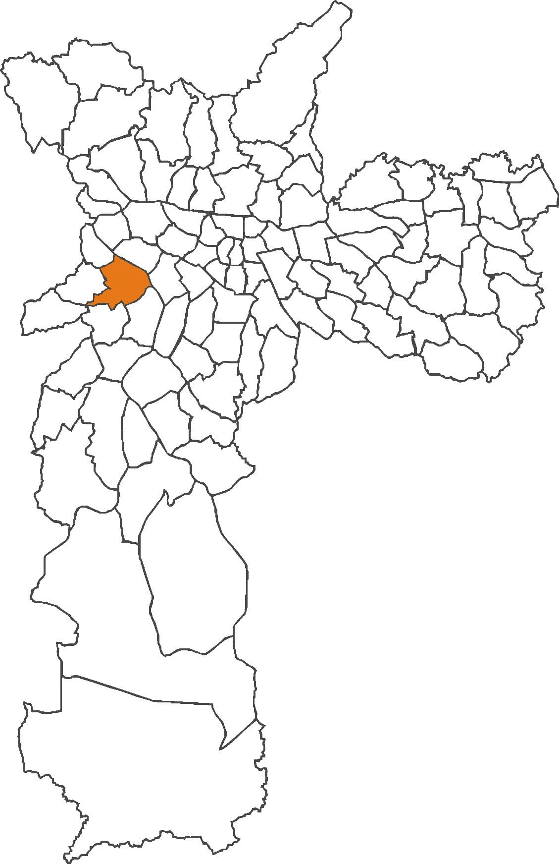 地図Butantã地区