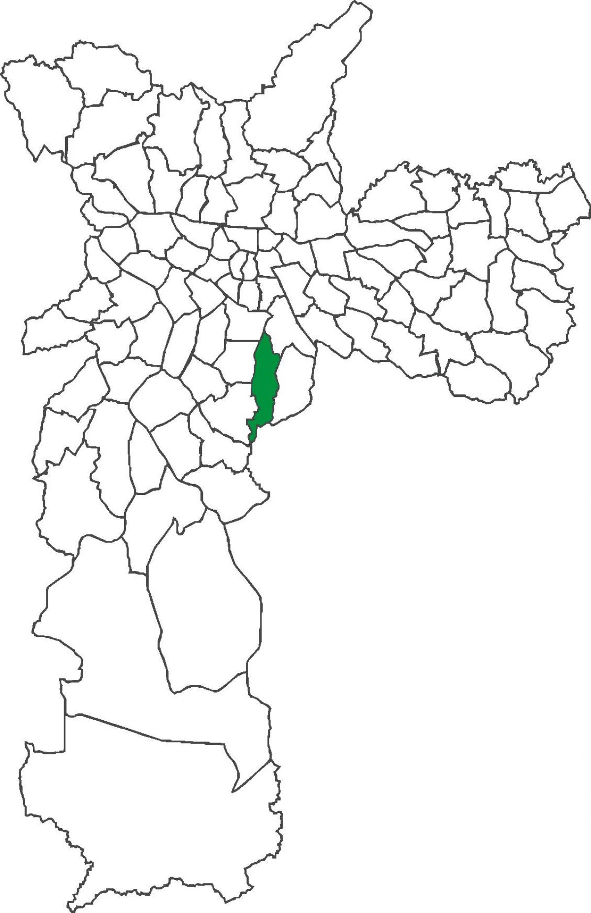 地図Cursino地区