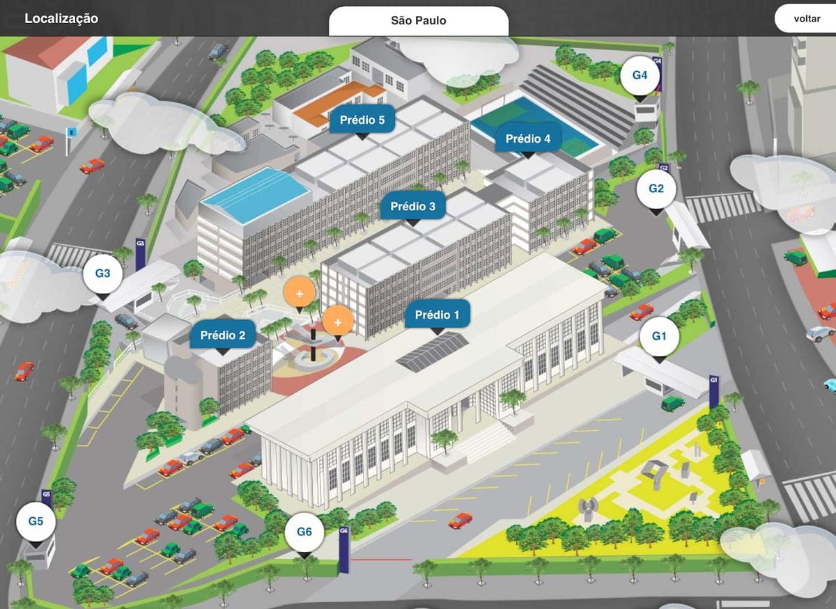 地図fondation Armando Alvares Penteado-FAAP