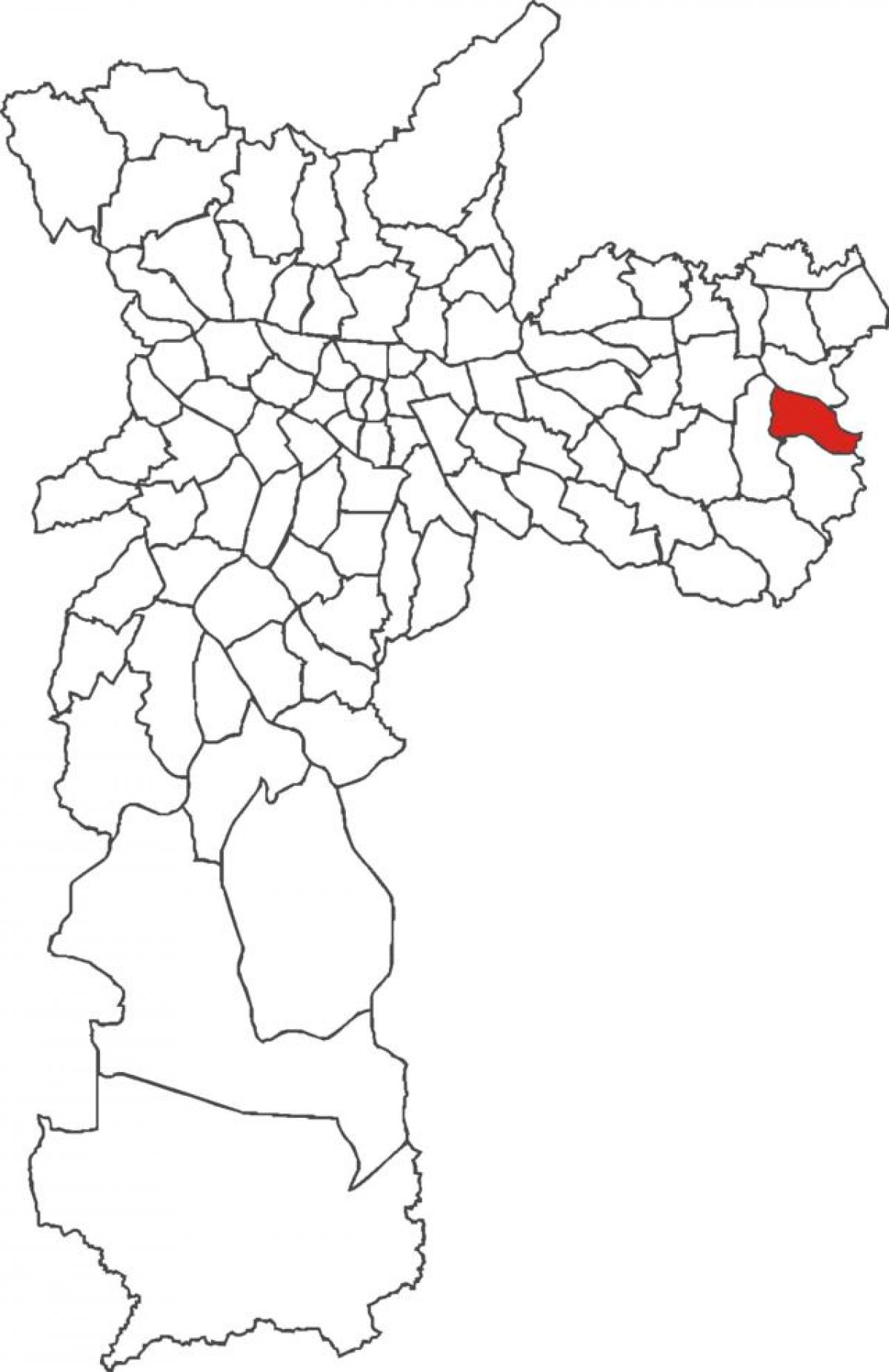地図Guaianases地区