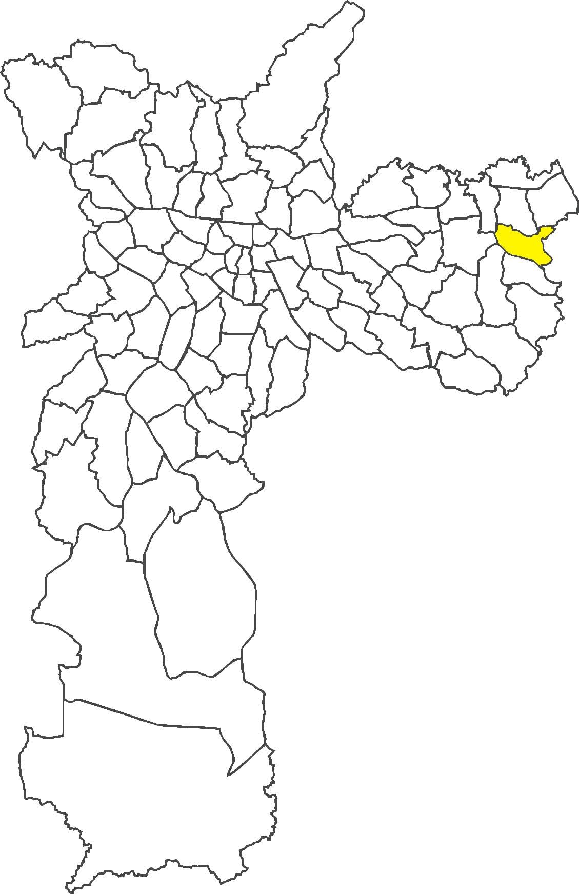 地図Lajeado地区