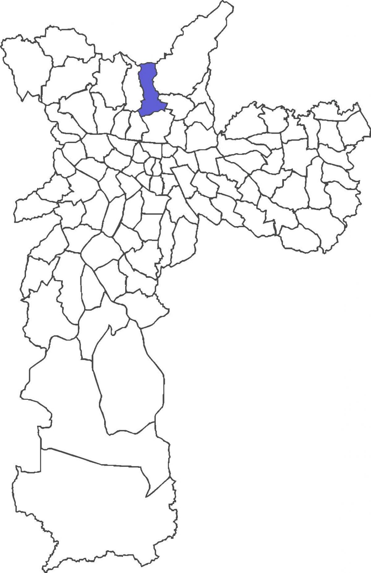 地図Mandaqui地区