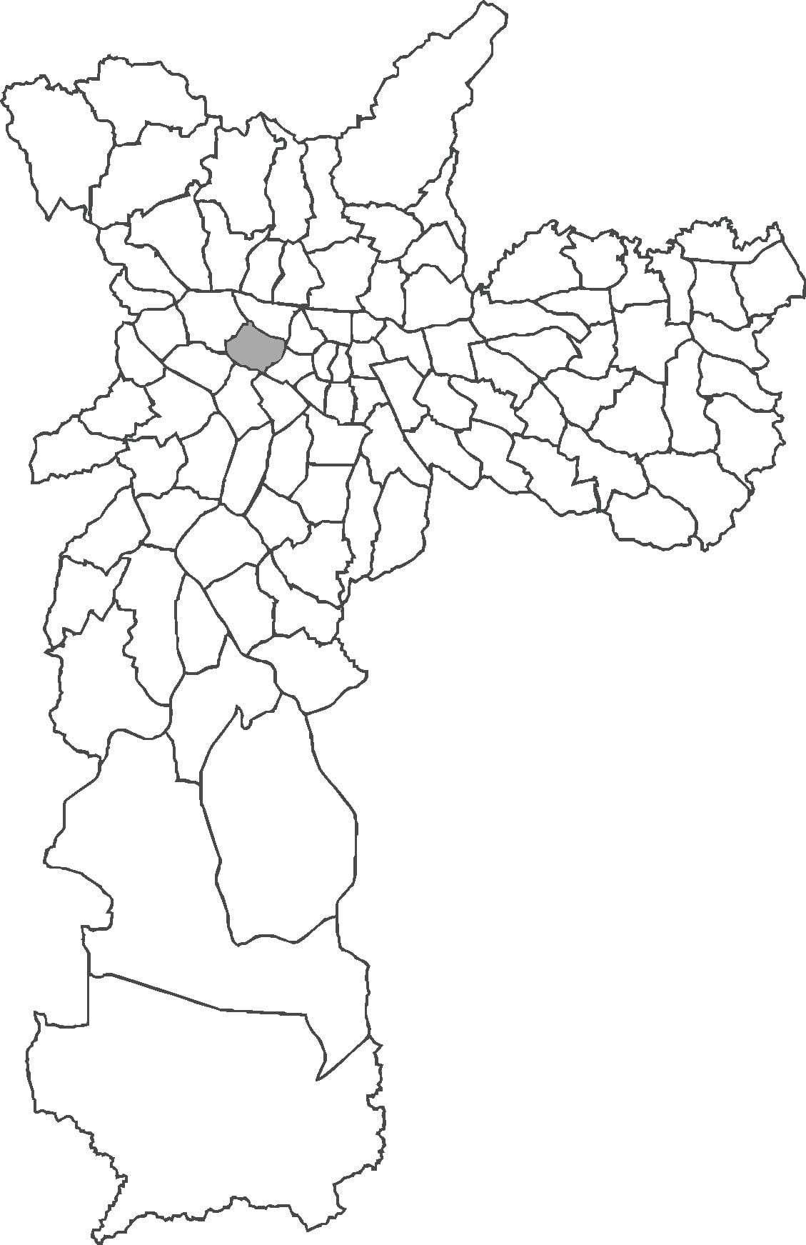 地図Perdizes地区