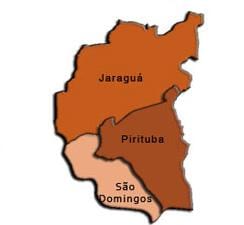 地図Pirituba-ムサブ県