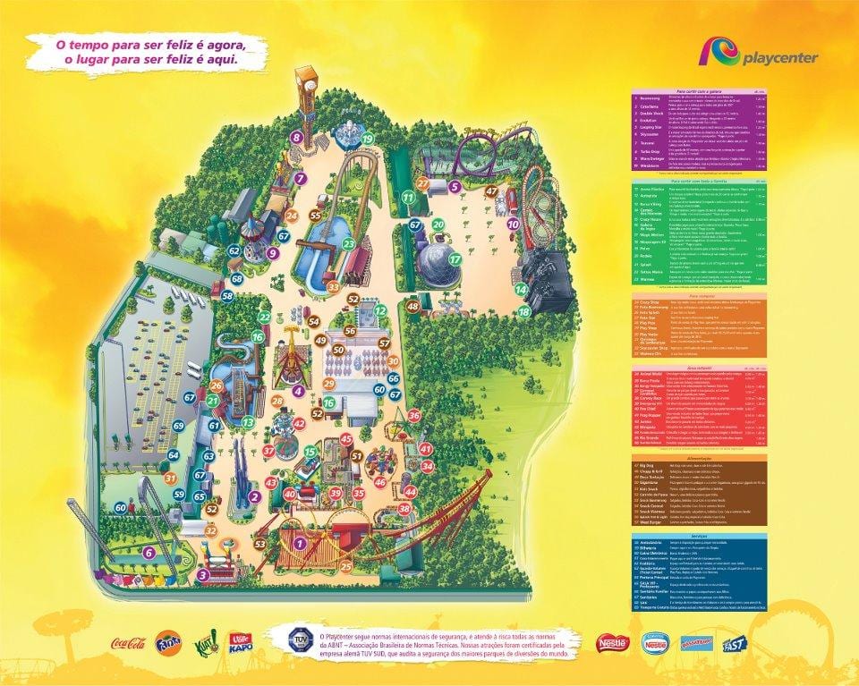 地図PlayCenterサンパウロ