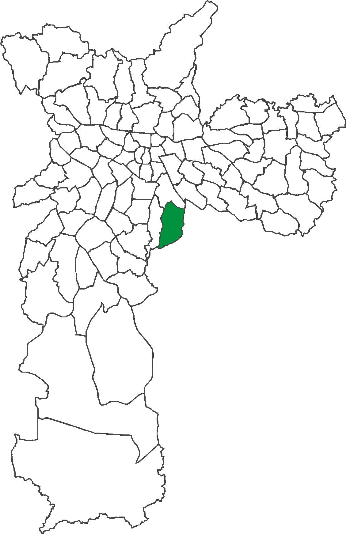 地図Sacomã地区