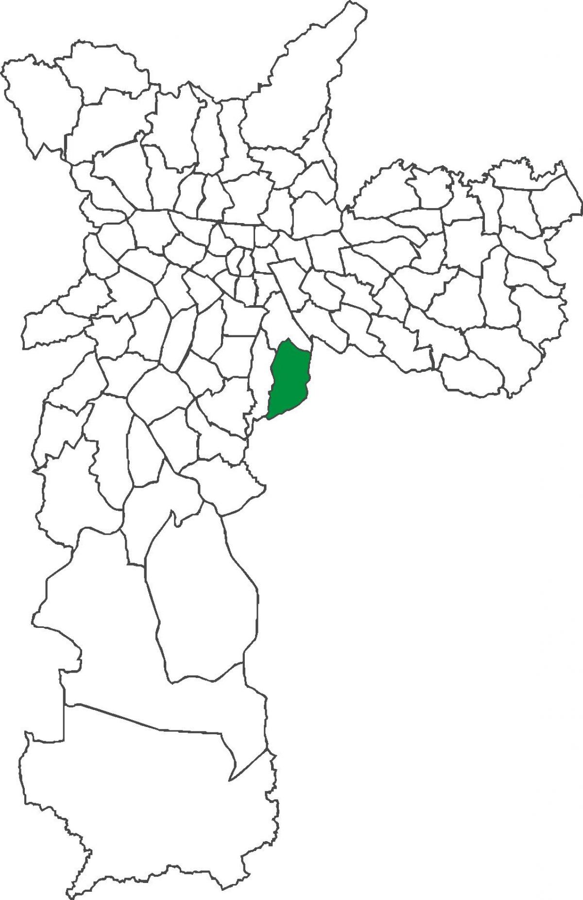 地図Sacomã地区