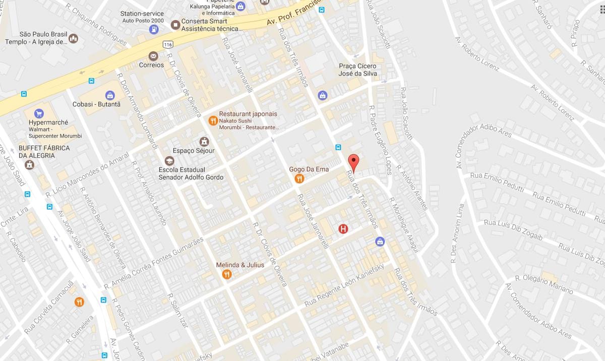 地図Socorroサンパウロ