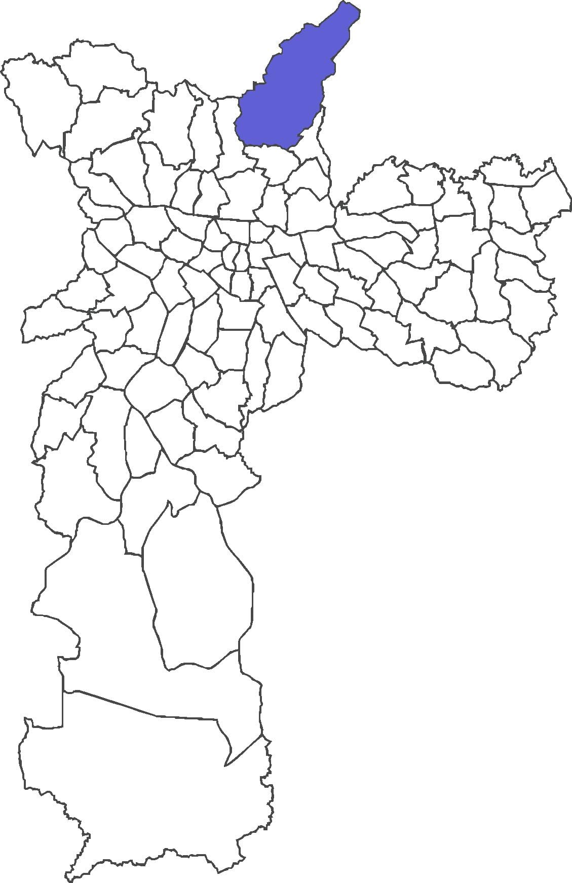 地図Tremembé地区