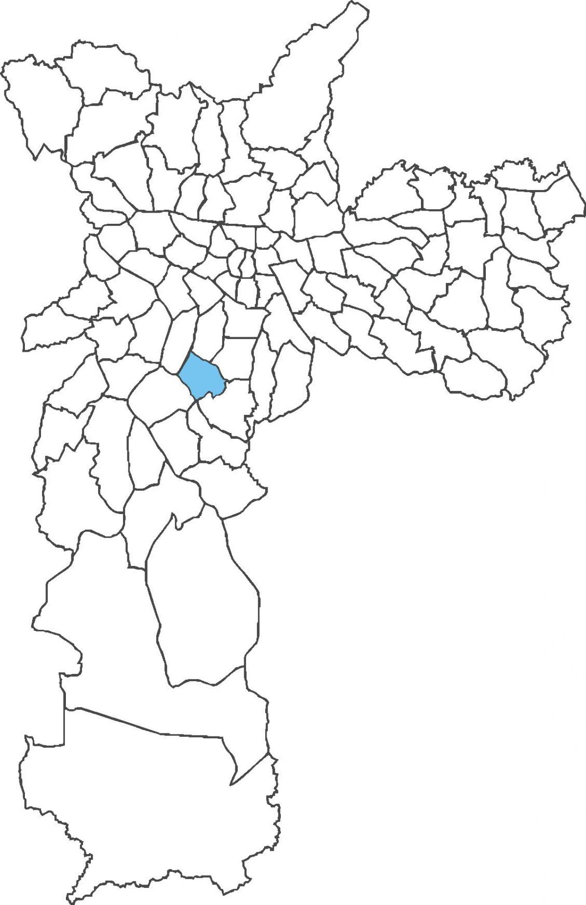 地図Campoベロオ地区