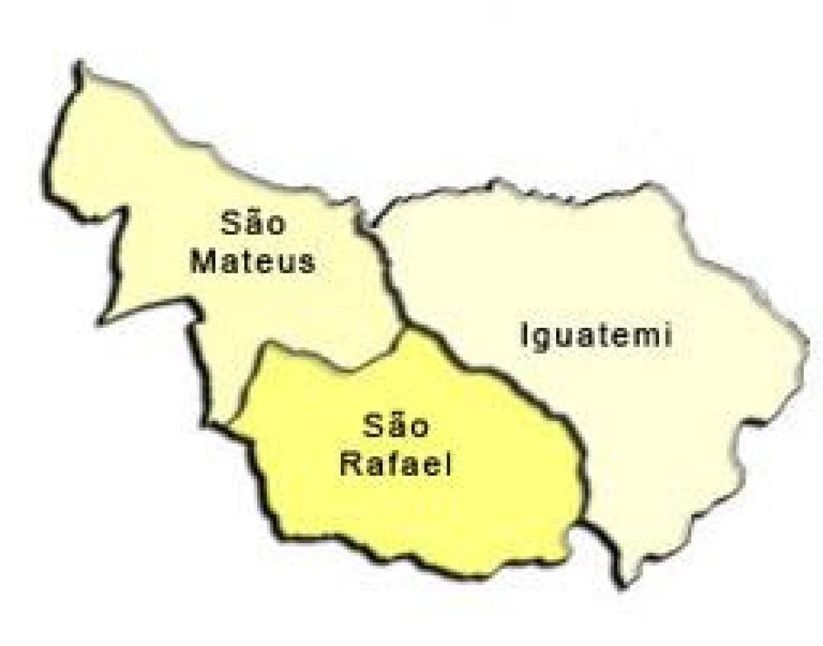地図のサンMateusサ県