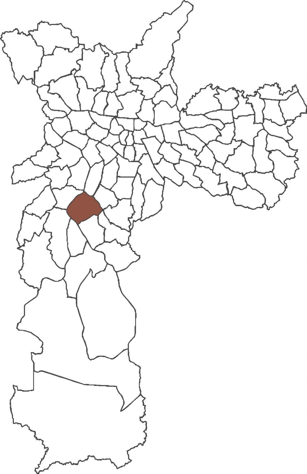 地図のサントアマロ地区