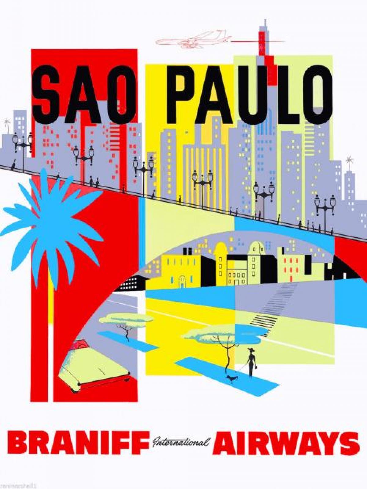 地図サンパウロの壁紙