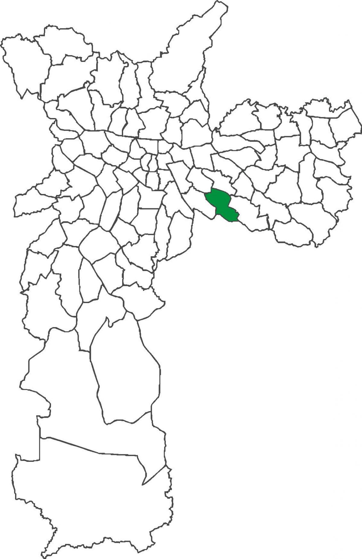 地図のサンルーカス地区