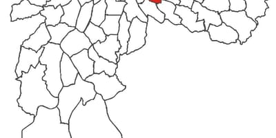 地図Águaラサ地区