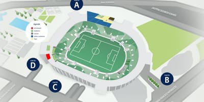 地図のアリアンツ公園-レベル1