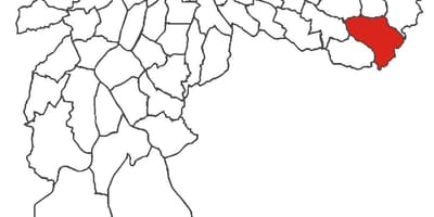 地図のイグテアミ地区地区
