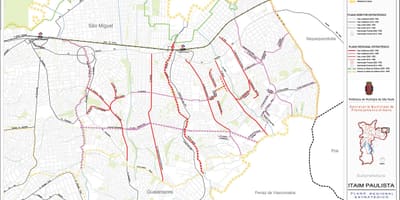 マイタイムパウリスタ-ヴィラCuruçáサンパウロ-道路