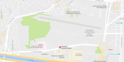 地図Campo de Marte空港