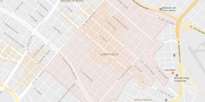 地図Campoベロオサンパウロ