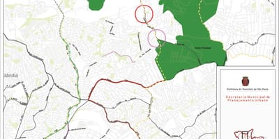 地図のカーサヴェルデサンパウロ-道路