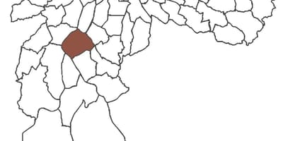 地図のサントアマロ地区
