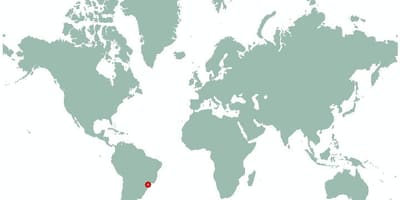 地図サンパウロの世界